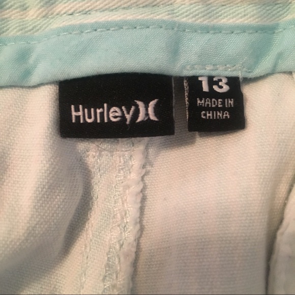 Striped Hurley shorts size 13 - Picture 4 of 4